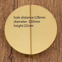 캐비닛 손잡이 및 손잡이 서랍 가구 찬장 옷장 손잡이 책 캐비닛 문 당김 1 세트, hole 128mm 1pair