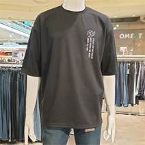 뱅뱅 뱅뱅 남녀공용 5부소매 오버핏 레터링 티셔츠CTI114 송파점