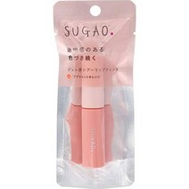 일본직발송 6. 스가오 (SUGAO) 줄레 느낌 시어 립틴트 색이 계속되는 살구 오렌지 B07PDR8L53, One Size