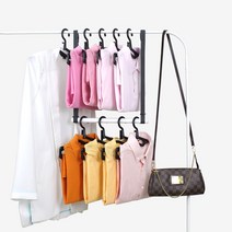 이잼 5초 기능성 논슬립 접이식 옷걸이 옷정리 블랙, 10개