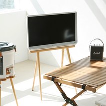 LG 룸앤티비 우드 스탠드 원목 27인치 거치대 캠핑, 룸앤티비 1세대 거치대