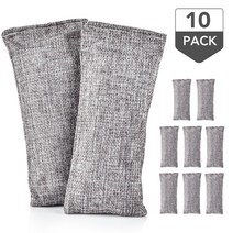 10Pcs 대나무 숯 가방 천연 탈취제 가방 제습 공기 정화 가방 자동차 홈 공기 청정기 청정기, 사진으로