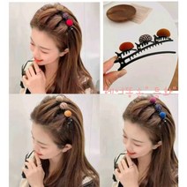 볼륨업 헤어핀 3종세트(블루 오렌지 레드) 헤어집게 머리집게-국내 당일배송 (나이스굿잡)