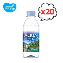 동원F&B 동원샘물 생수 아쿠아포레 330ml 20병/프리미엄, 단품없음