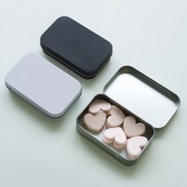 사각 틴케이스 알루미늄 철제 케이스 2size 3color