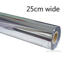 평판프레스 열전사12 "x 40"/30cm x 100cm PVC 열 전송 비닐 필름 프레스 기계 t-셔츠 철 HTV 인, 22 Silver