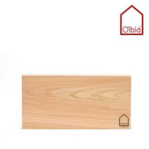 올비아 도마 편백 나무도마 소 무절 (40cmx20cm) 주방도마 편백도마