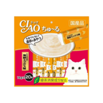 이나바 고양이 챠오 츄르 20P, 1개, 280g, 닭가슴살+해산물 혼합맛 (SC-128)