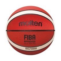 몰텐 농구공 고무 BG2000 (7호) 실내외겸용/한국프로농구리그(KBL) 공인, 스타