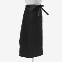 일식 주방 식당 미술 작업용 프린트앞치마 블랙 72cm