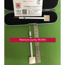 백금 전극. 카운터 보조 10*10*0.1mm 순수성은 99.99% 지정됩니다., 한개옵션1, 01 10x10x0.1mm