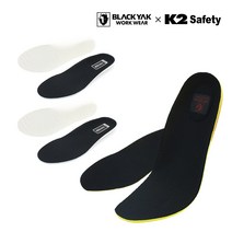 K2 프리미엄 기능성 푹신한 쿠션 깔창 2세트 + 블랙야크 라텍스 발편한 운동화 키높이 인솔 1세트