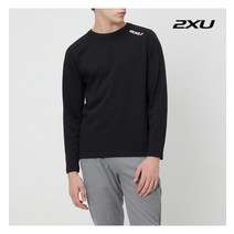 [2XU] 글로벌 공용 코듀라 긴팔 티셔츠_X1GU13134BLK