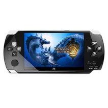 4.3인치 PSP X6 휴대용게임기 NES 한글지원 4색상, 화이트