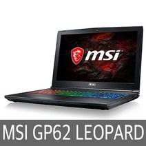 GP 시리즈 GP62-6QF Leopard Pro 15.6인치 게이밍노트북, GTX 960M, WIN10 Home, 8GB, 1TB, 코어i7, 랜덤