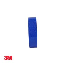 3M 건축 허가 안전 보건 표지판 반사 테이프 프리즘형 24mm x 2.5M 청색, 본상품선택