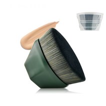 메이크업브러쉬세트 전문가용 화장붓 메이크업 브러쉬 1Pcs 파운데이션 브러쉬 BB 크림 메이크업 루스 파우, 한개옵션1, 02 green