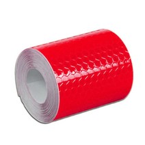 라인마킹 5cmX3m 공사 현장 벌집 빨강 반사 테잎 표시선