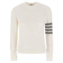 톰브라운 23SS 여성 사선완장 니트 (FKA410A Y3017 100)