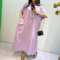 데이니크 / !!저렴특가!! (3color) 박스 반팔 롱원피스