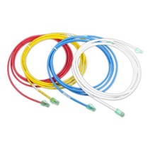 LS전선 CAT.6A UTP 랜케이블 2m/LS-PC-UC6A-WT-K-020/초슬림/패치코드/10Gbps 기가비트 인터넷선/500MHz 대역폭/트위스트 페어/크로스필러, 화이트(2M)