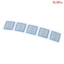 노트북액세서리 5pcs 1/5Pcs 레이블 스티커 Cpu 제온 펜티엄 프로세서 Labe 로고 셀러론 인텔 코어 8th 세대 I3 I5 I7, 05 E, 05 E