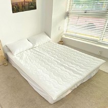 J리빙 포시즌 접이식 3단 매트리스 1인용S 화이트이불 극세사이불 겨울이불 이불세트 구스이불 이불커버 침구 침구세트 차렵이불 매트리드 토퍼 쇼파패드 .온수