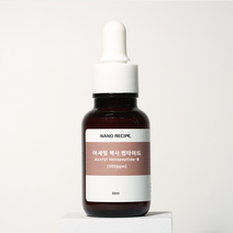나노레시피 아세틸 헥사 펩타이드 - 8 500ppm 원액 30ml 바르는 보톡스 펩타이드 팔 주름 지우개 스킨 필러 diy 앰플 10 ppm 50 egf fgf 아이 크림 아세틸 헥사 펩타이드 500ppm, 1개