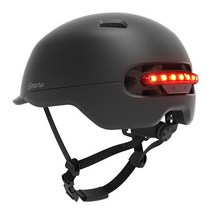 접이식 헬멧 자전거용 스마트 자전거 헬멧샤오미 m365 용 자동 LED 초경량 오토바이 전기, M, 01 black