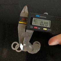 고압 세척기 세차 휴대용 펌프 산업용 분무 1개 두께 0.2 미리메터 스테인레스 스틸 플랫 와셔 초박형 가스, 16 6x10x0.2 (50Pcs)