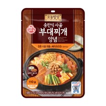 오뚜기 송탄식 사골 부대찌개 양념, 110g, 3개