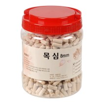 목다보 목심 (8mm/4종류), 8x40mm_약400개입
