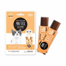캣퓨어 미니스틱 그레인프리 4종 56g(7gx8p) 고양이간식, 1개, 참치+흰살생선