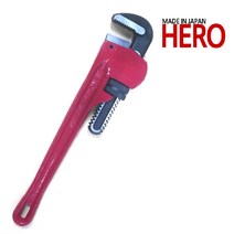 히어로 스틸 파이프렌치 18인치 수공구, 1개