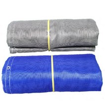 PVC수직보호망 메쉬망 수직망 갱폼망 1.8m X 20m 1500D, 회색, 1개