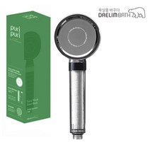 대림바스 퓨리퓨리 필터 샤워기 헤드 녹물제거 샤워기, 일반투명)