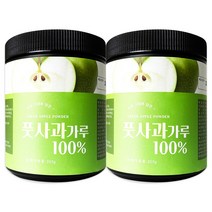 헬로우그린 풋사과가루, 200g, 2개