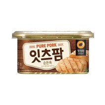 청정원 맛있는밑반찬 잇츠팜 통조림 햄 순돈육 추천 자취 캠핑음식 간단한요리 간편식 190g, 29개