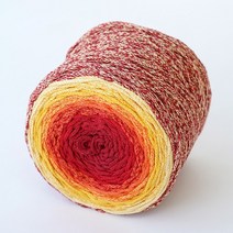 필트위스트 마크라메 케이크 뜨개실, 115번, 250m