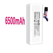 샤오미 치후360 단후이 아이로봇 호환용 New144V 배터리 5600mAh 로봇 진공 청소기 1C 샤오미 Mijia STYTJ0, 04 14.4V  6500mAh