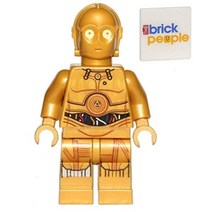 LEGO 레고 스타워즈: C-3PO 미니피규어.