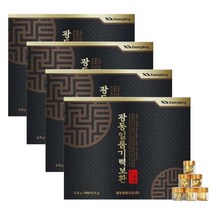 광동 일품 기력보환 30환 녹용 홍삼 15가지 전통원료 사용 환 타입 부모님 명절 선물, 4박스
