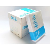 밀크 복사용지 A4용지 80g 1BOX 2500매, 신문용지54gA4