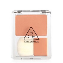 3CE | 블러쉬 블러셔 BLUSH BLUSHER (블러리한 피니시 룩 맑은 컬러감 컴팩트 내장 브러쉬), #DOUBLE THINK