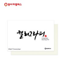 동아PMS 캘리그라피 페이퍼, 단품
