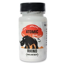 Atomic Rhino Smelling Salts 운동 선수용 병당 100가지 용도 폭발적인 스니핑 소금, 1 Count (Pack of 1)
