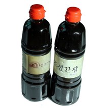 5년 숙성 전통방식 자연숙성 조선 참옻 간장, 2병, 900ml