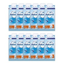 영국 압타밀 3단계 액상 분유 200ml 12개입 휴대용 여행용