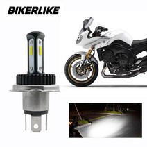 야마하 페이져 오토바이 LED 전조등 12V H4헤드램프 3면 헤드라이트 바이크, BLT 12v H4 오토바이LED 3면