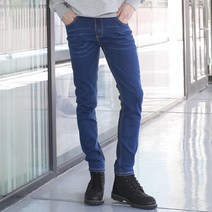 모노핏 옴므 캣워싱 중청 스판 청바지 HPT0102169